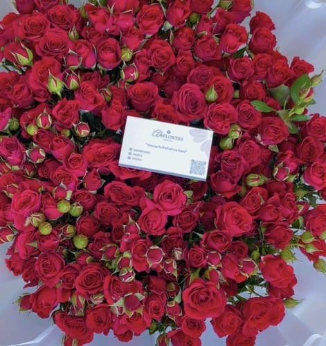 باقة بيبي جوري أحمر