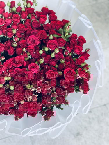 باقة بيبي جوري أحمر