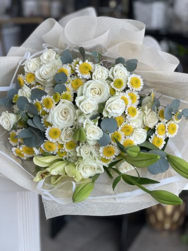 باقة زهور مبهجه