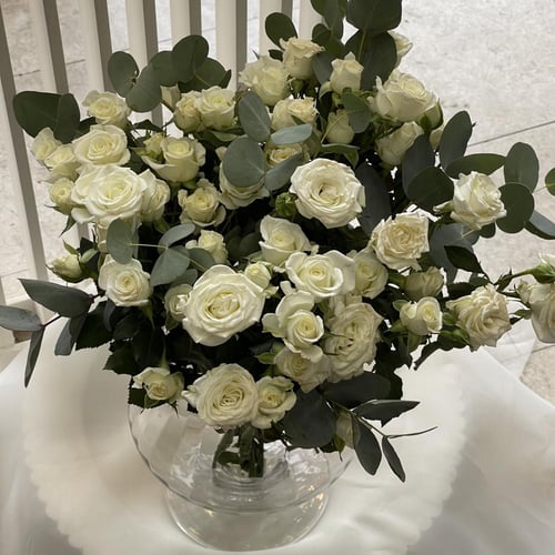 فازة البيبي جوري البيضاء