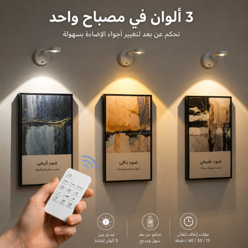 اضاءة لوحات WALL LIGHTS