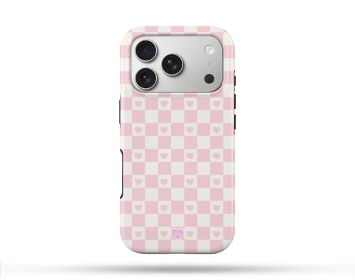 Heart to the square of Pink