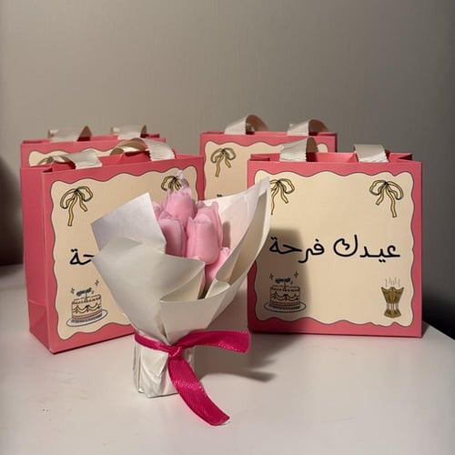 شموع توزيعات العيد (لافندر)