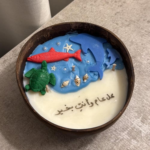 شمعة جوز الهند