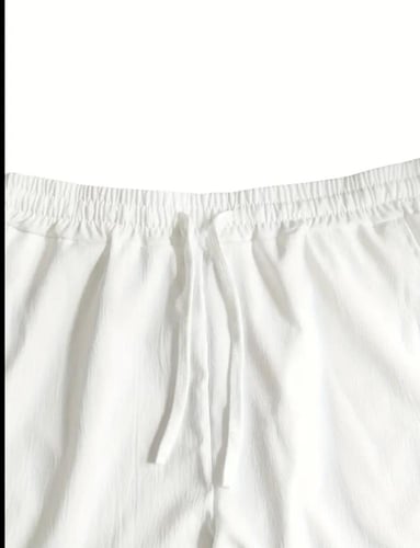 بنطلون لينن بقصة عادية | linen pants