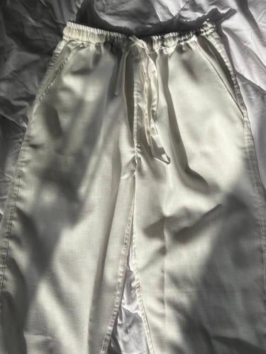 بنطلون لينن بقصة عادية | linen pants