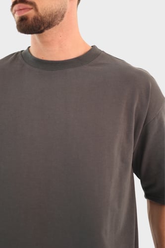 أوفـر سايز تيشيرت – Graphite