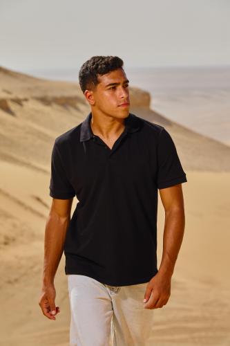 تيشيرت بولو اسود