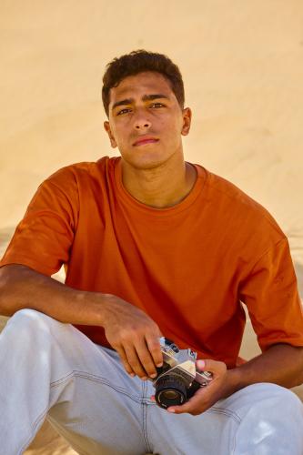 أوفـر سايز تيشيرت – Autumn Sunset