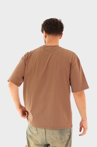 أوفـر سايز تيشيرت – Cocoa Brown
