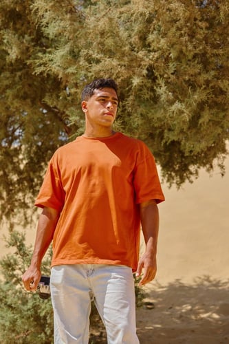 أوفـر سايز تيشيرت – Autumn Sunset