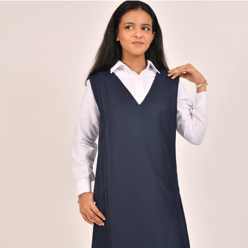 مريول ثانوي لون كحلي