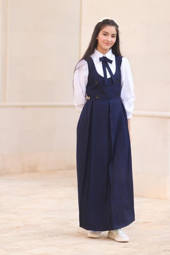 مريول كحلي قصه جديده