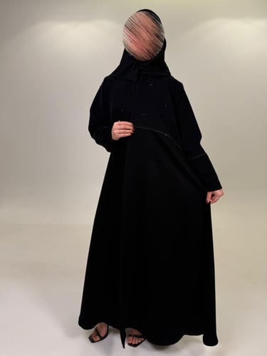 عبايه ربع كلوش تحديد قيطان AJ107