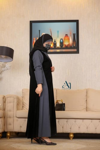 نص كلوش القماس تفتفه روسي مع كتان AJ 78