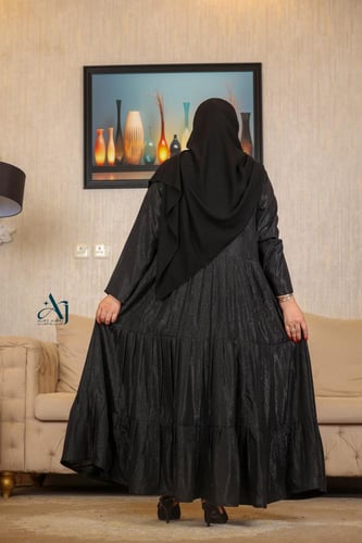 نص كلوش طبقات القماش سهره AJ 74