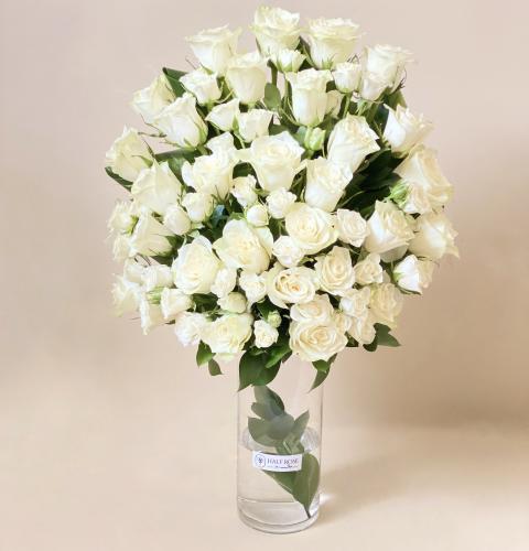 فازة ابيض HF020