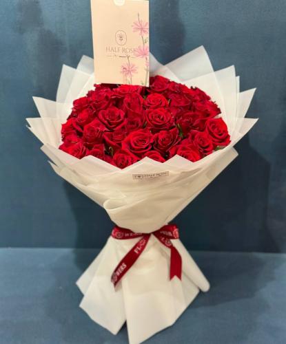 باقة ورد احمر HF011