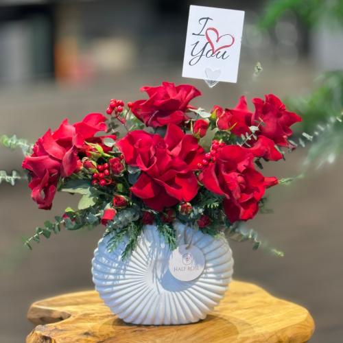 ‏تنسيق فازة احمر HF044