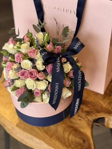 تنسيق ورد مع شوكولا هانوفريان