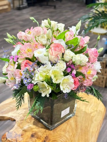 فازة مربعة بورد