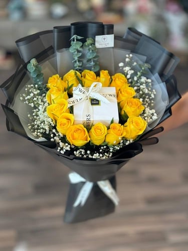 باقة ورد مع باتشي