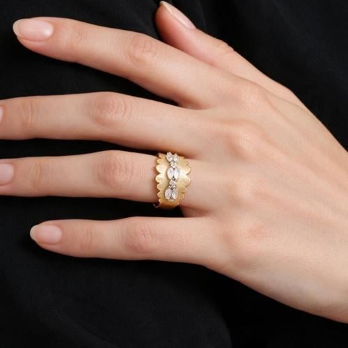 خاتم ذهب - عيار 18