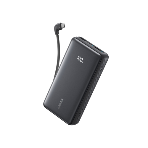 باور بانك انكر 20000mAh 22.5W سريع مع كيبل تايب سي مدمج