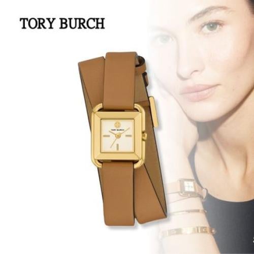 Tory burch mini kira leather watch