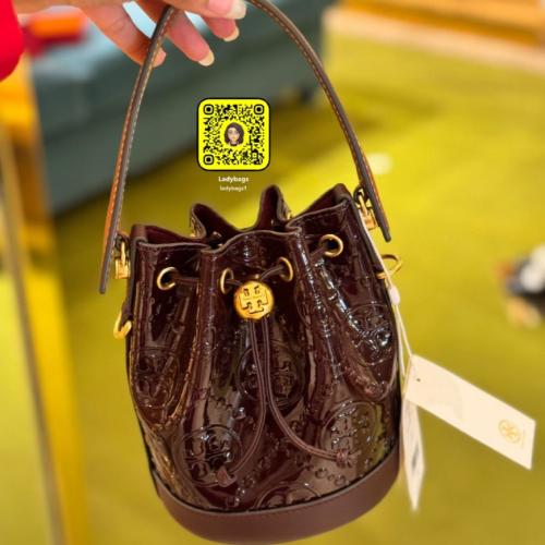 Tory burch monogram bucket patent