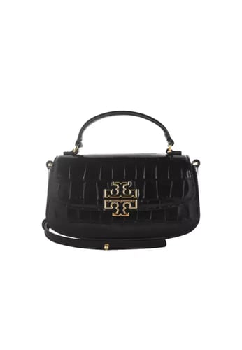 Tory burch britten embossed mini top handle