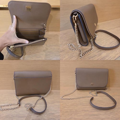 Tory burch emerson wallet on chain