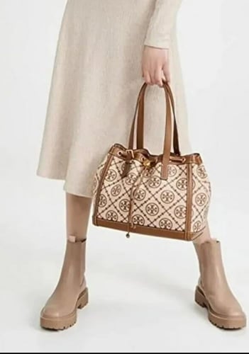 Tory burch monogram totebag
