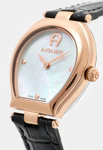 Aigner leather watch