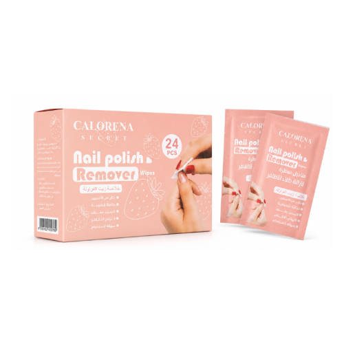 Calorena Nail polish Remover wipes K15
