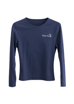 Essential Long Sleeve Shirt - Navy Blue