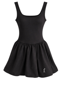 Essential Tennis Dress - Black