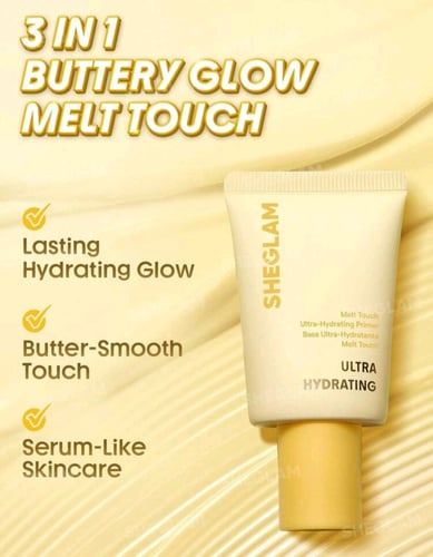 SHEGLAM Melt Touch برايمر فائق الترطيب علامة تجارية
