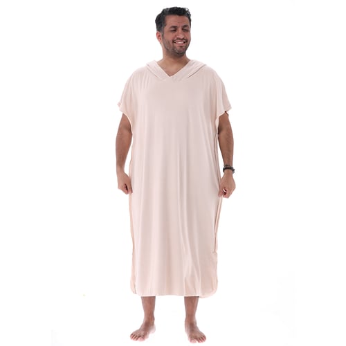 روب استحمام مطور - بيج غامق