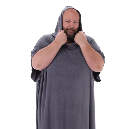 روب استحمام - رمادي - RJ