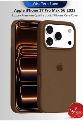 جراب أبل آيفون 17 برو ماكس 5G لعام 2025 من السليكو...