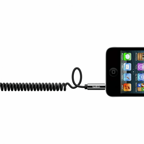 كابل من بيلكين 3.5 ملم 1.8 متر - أسود AUX الطرفين