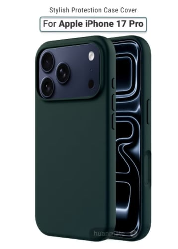 حافظة لهاتف أبل آيفون 17 برو - لون القرنفل - سيليك...