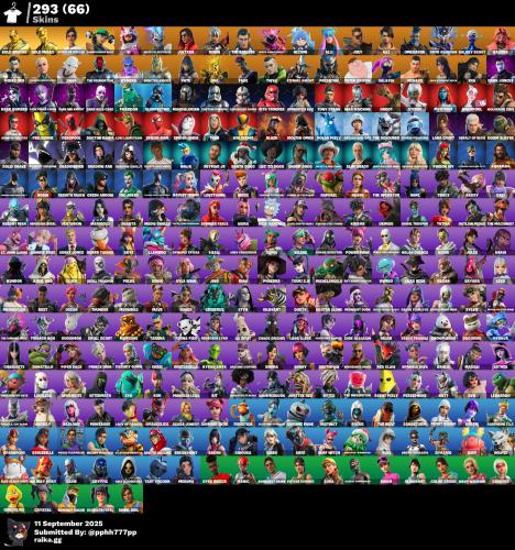 حساب 293سكن + اكس كريتوس + لارا كروفت + اورا البطو...