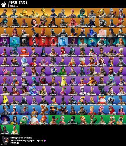 حساب 158سكن + بروفيسور + سيزون 3 كامل + سكن نيفيدي...