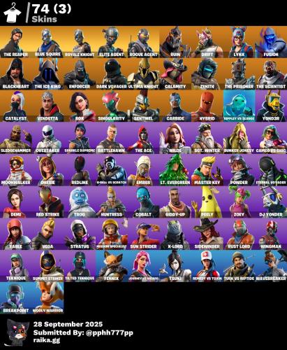 حساب بروفيسور + سكنين سيزون 2 + 74سكن