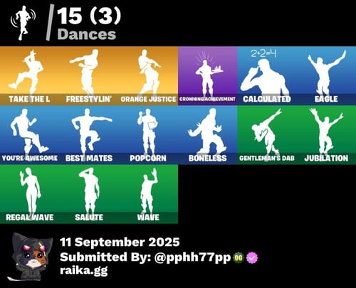 حساب 20سكن + نص سيزون ٣ + سكنات تويتش + رقصه take...