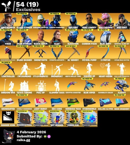 حساب 159سكن +31سكن شوب +لارا كروفت +حزم سوني + 161...