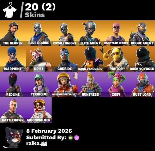 حساب 20سكن + سكنين سيزون 2 + سيزون 3 كامل + طور ال...