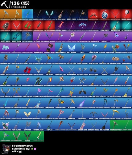 حساب 100سكن + 20سكن شوب + 96رقصه + 136 اكس